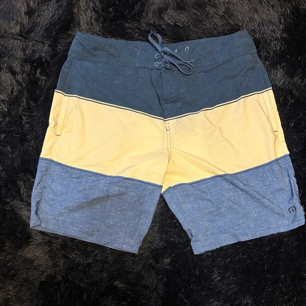 Men's Colorblock Swim Shorts Size 34/36